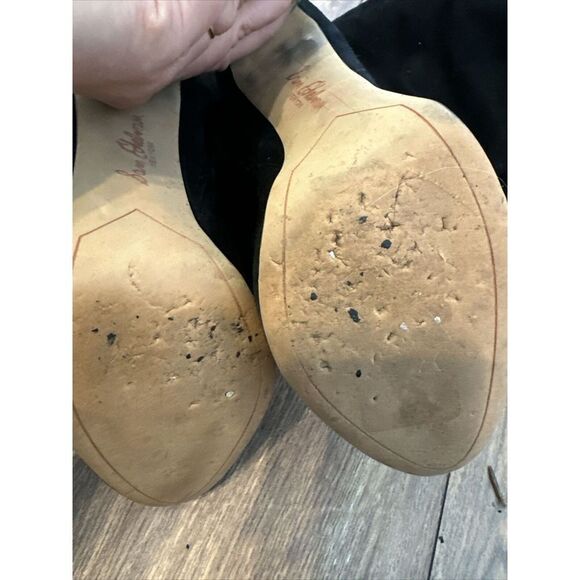 Sam Edelman Kayla Over-the-Knee Boots‎ Suede Black 8 M US T1 - Picture 10 of 11